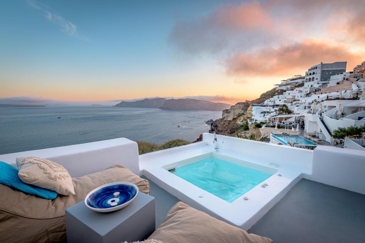 Amazing View Villa Oia With Jacuzzi Buitenkant foto