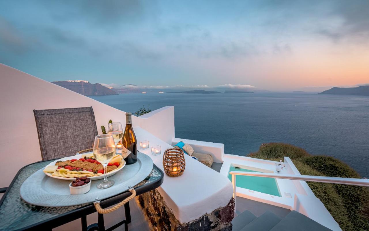 Amazing View Villa Oia With Jacuzzi Buitenkant foto