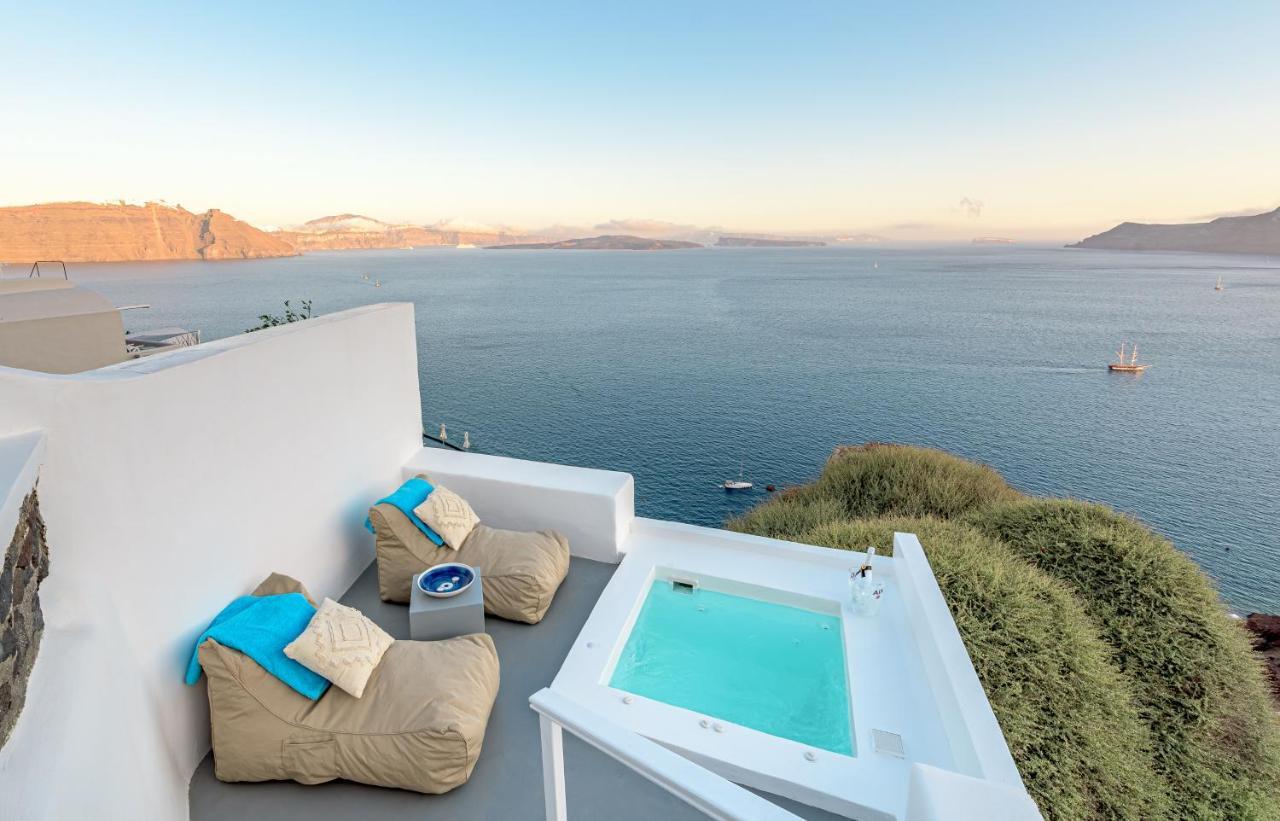 Amazing View Villa Oia With Jacuzzi Buitenkant foto